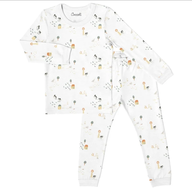 Pyjama garçon deux pièces ma ferme Coccoli