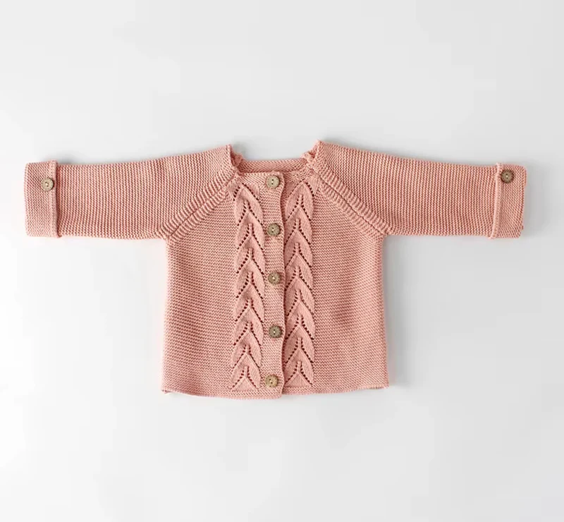 Cardigan bébé fille en tricot de coton