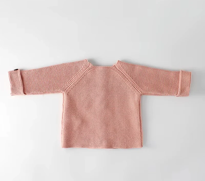 Cardigan bébé fille en tricot de coton