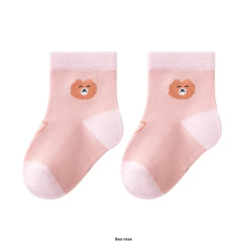 Chaussettes bébé fille en coton doux
