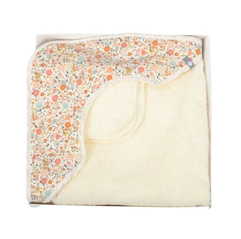 Boîte cadeau bébé sortie de bain pour