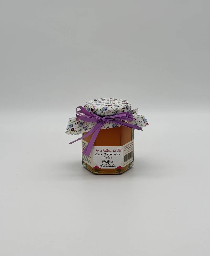 GELEE DE POMME À LA LAVANDE 200G