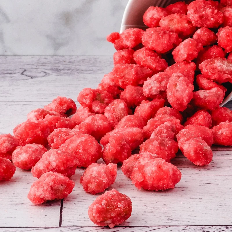 Pralines rouges aux amandes