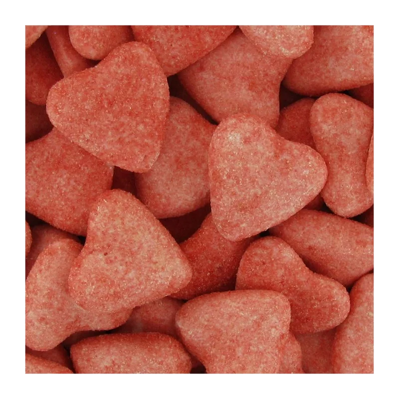 Coeur rouge sucrées