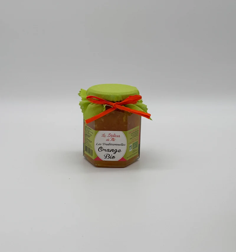 CONFITURE ORANGE BIO 280G CERTIFIE FR-BIO-01