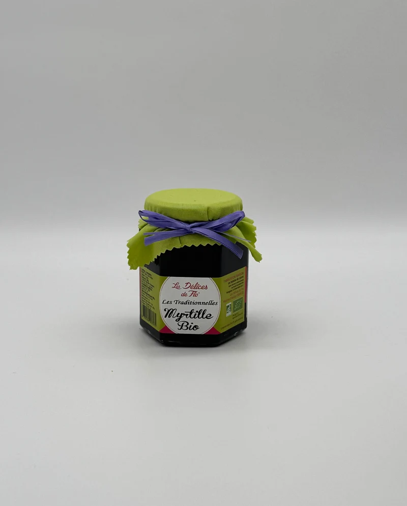 CONFITURE MYRTILLE BIO 280G CERTIFIE FR-BIO-01