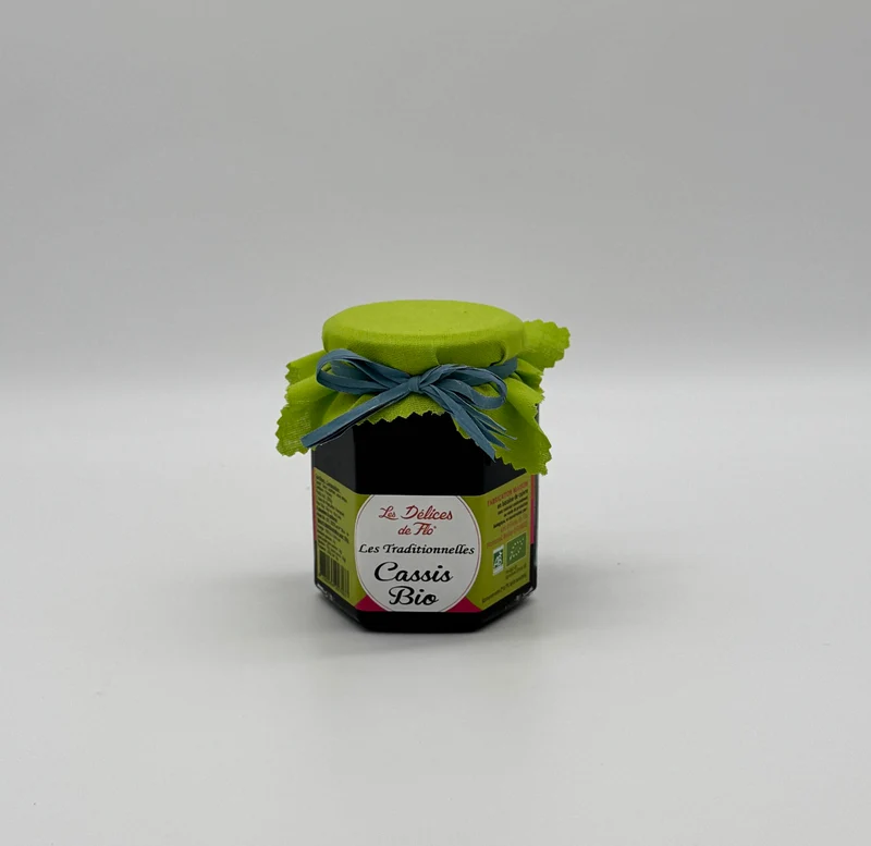 CONFITURE CASSIS BIO 280G CERTIFIE FR-BIO-01
