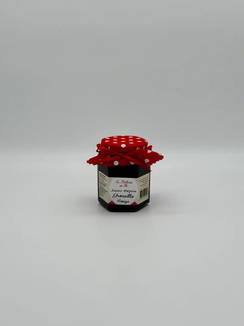 CONFITURE SANS PEPIN GROSEILLE ROUGE290G