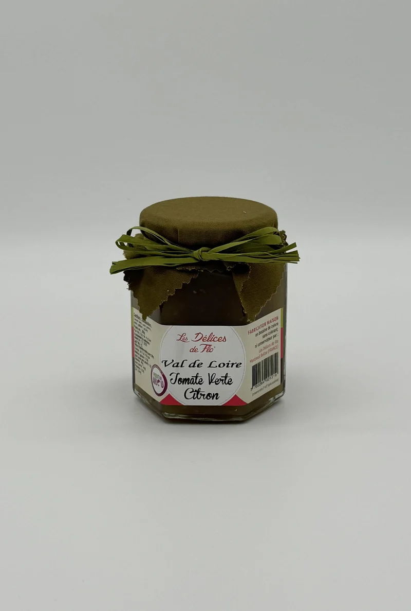 CONFITURE TOMATE VERTE CITRON 290G