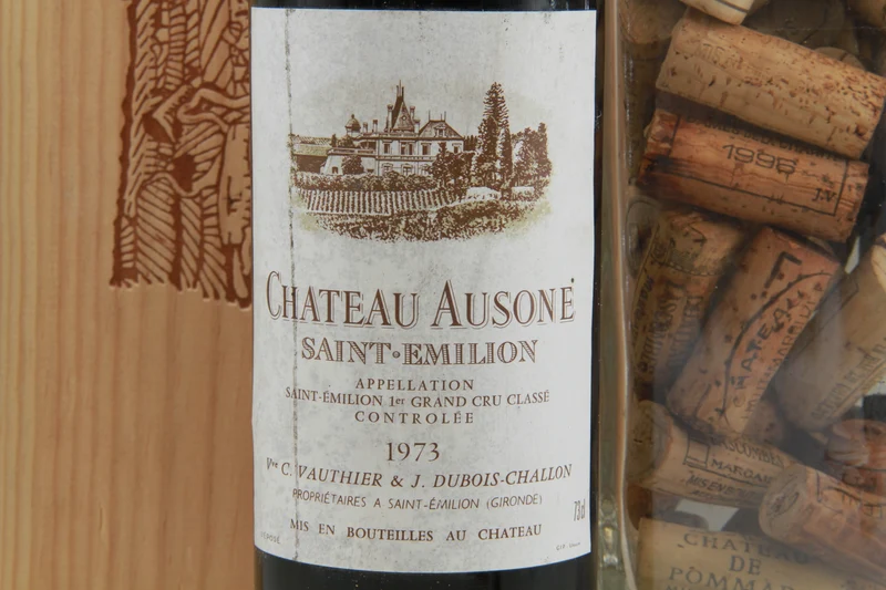 Chateau Ausone 1er Grand Cru Classé Saint Émilion 1973