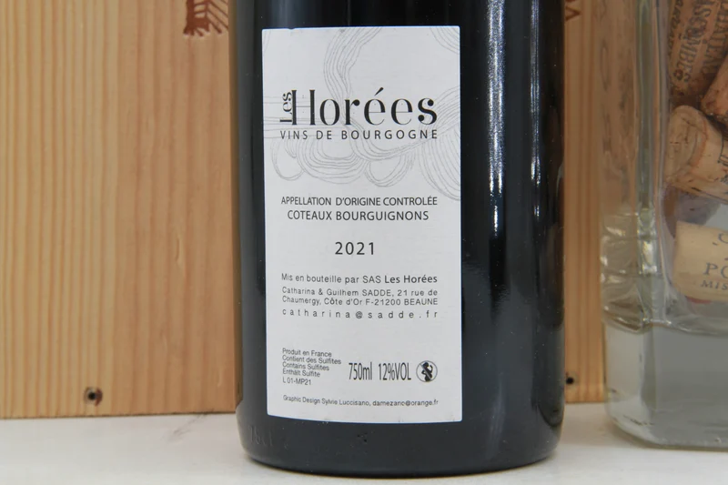 Côteaux Bourguignons – Mon Poulain – Les Horées – 2021 – 75 cl