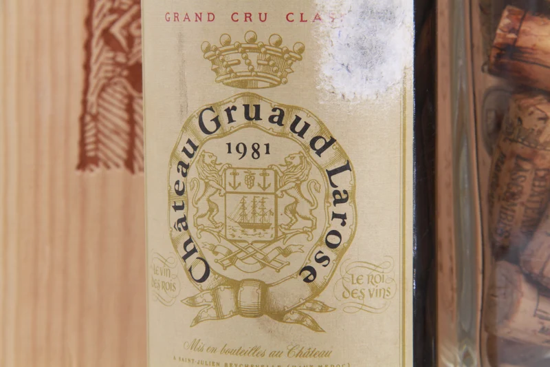 Chateau Gruaud Larose. Grand Cru Classé Saint Julien. 1981