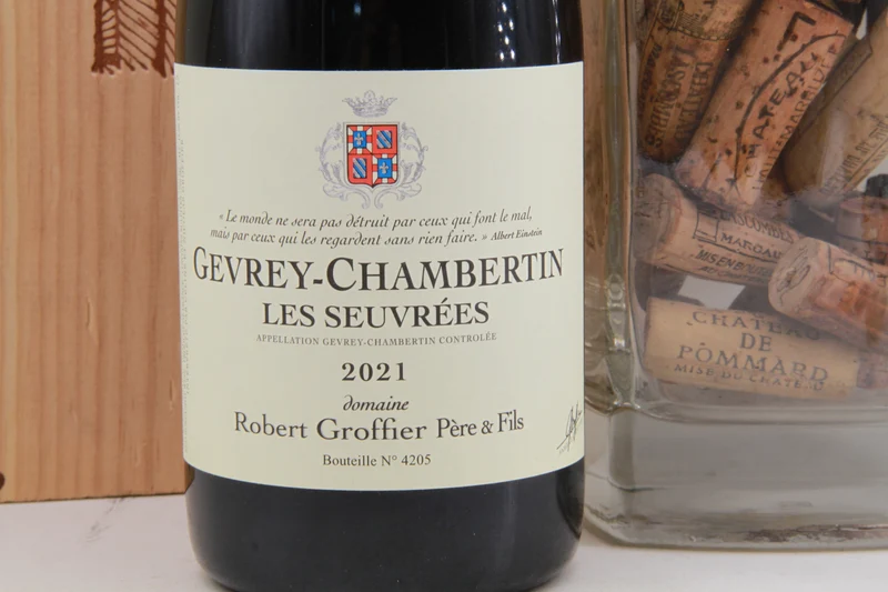 Gevrey Chambertin ' Les Seuvrees' Robert Groffier. 2021