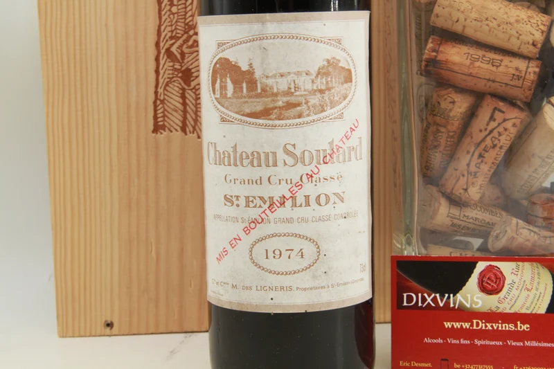 Chateau Soutard Grand Cru Classé St Émilion 1974