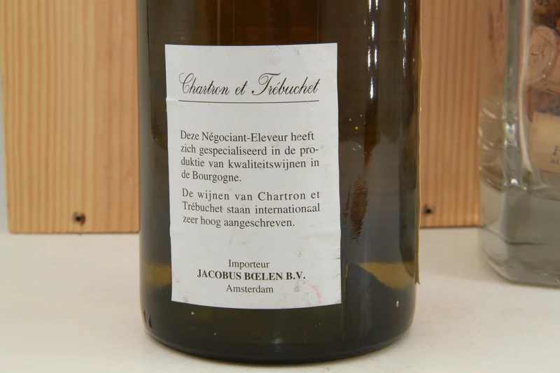 Chassagne Montrachet 1er Cru "Les Morgeots " Chartron Trébuchet 1993