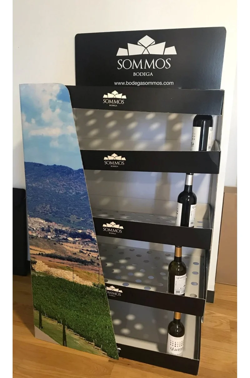 (SOMMO) wine display Joven Wines / 280 bottles .