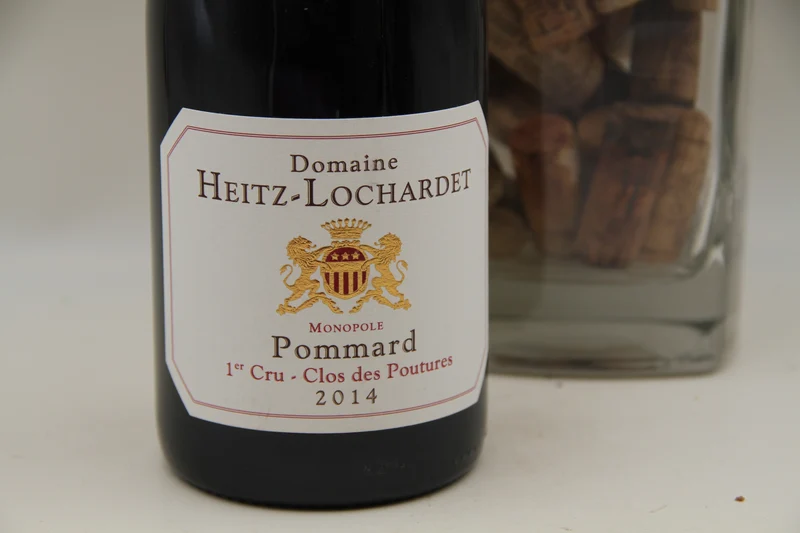 - Pommard 1er Cru "Clos des Poutures " **2014 ** Domaine Heitz -Lochardet