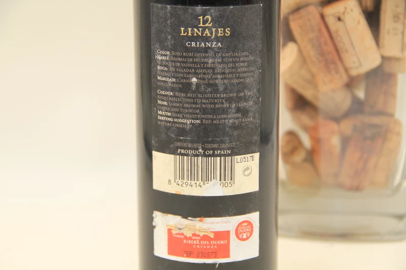 12 Linajes **2004** Crianza Ribera Del Duero