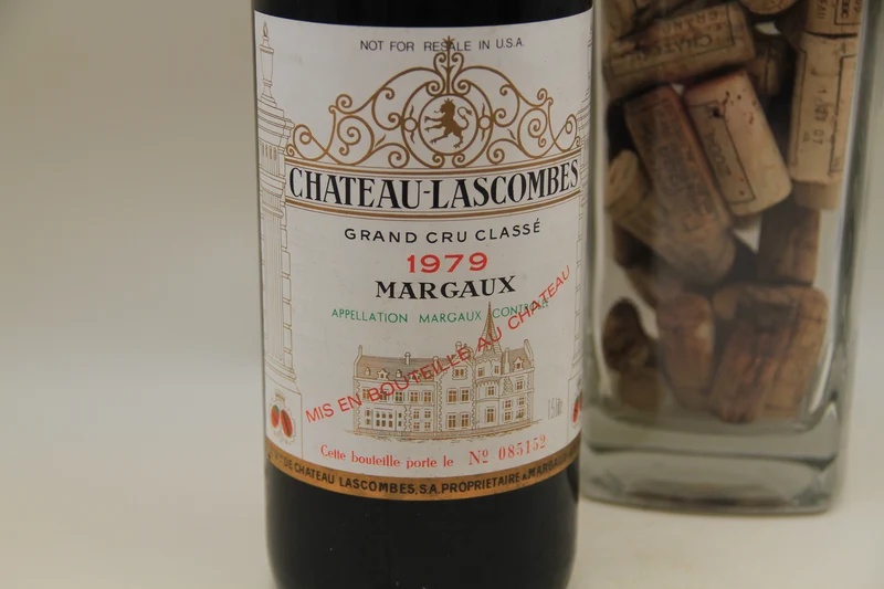 Chateau lascombes **1979 ** Grand Cru Classé Margaux. Magnum 1,5 L