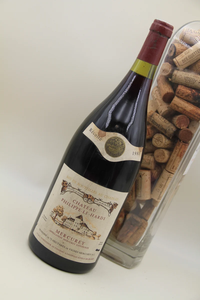 Mercurey** 1983 ** 1,5L Magnum. ChateauPhilippe Le Hardi