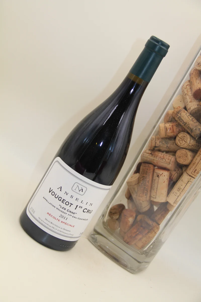 - Vougeot 1er Cru "Les Cras " récolte spéciale **2011** Domaine Anselin