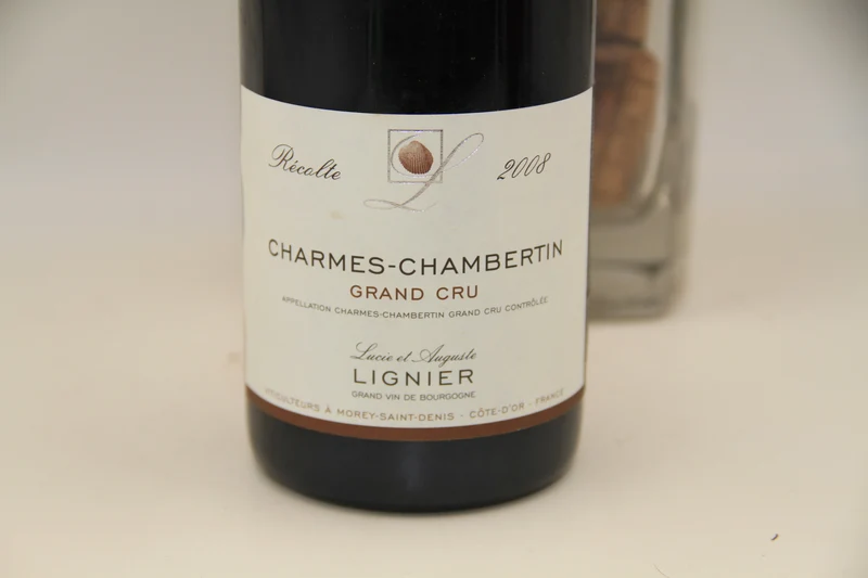 - Charmes-Chambertin Grand Cru **2008 ** Lucie et Auguste Lignier