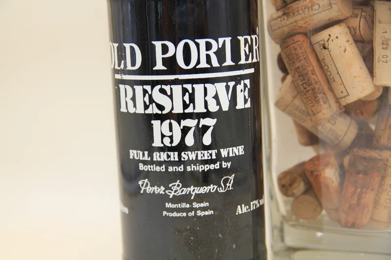 Old Porter reserve ** 1977** Perez Barquero 1Litre