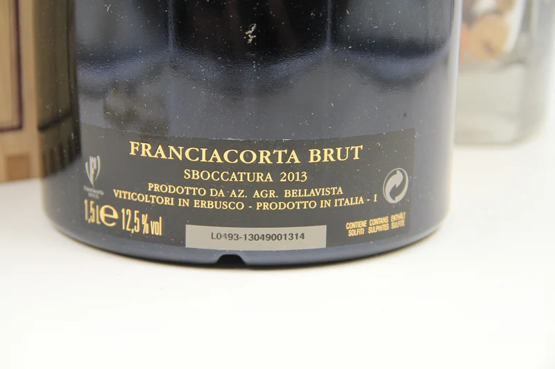Bellavista Brut ** 2013 ** Cuvée Franciacorta Magnum 1,5 L.