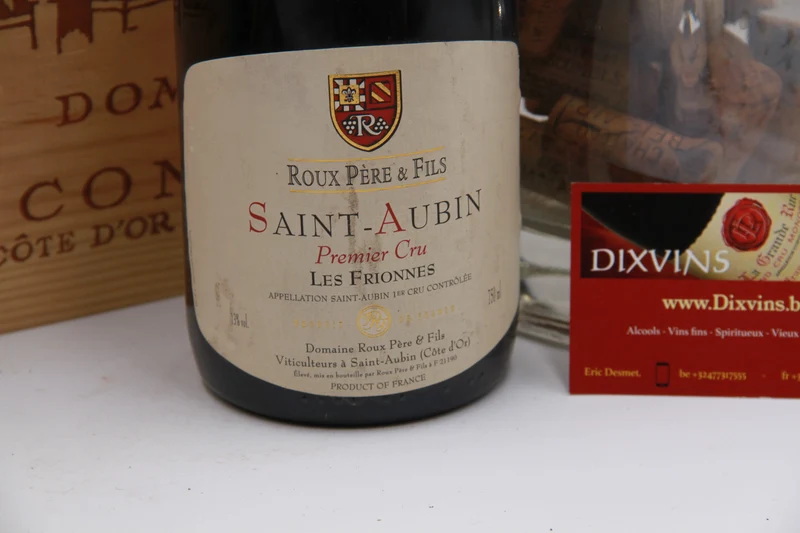 Saint-Aubin 1er Cru "Les Frionnes" – Domaine Roux Père & Fils. 1998