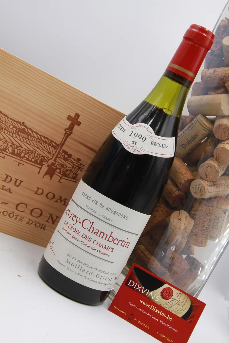 Gevrey-Chambertin "La Croix des Champs" – Moillard-Grivot. 1990