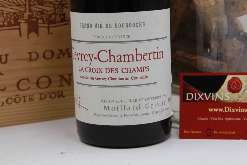 Gevrey-Chambertin "La Croix des Champs" – Moillard-Grivot. 1990