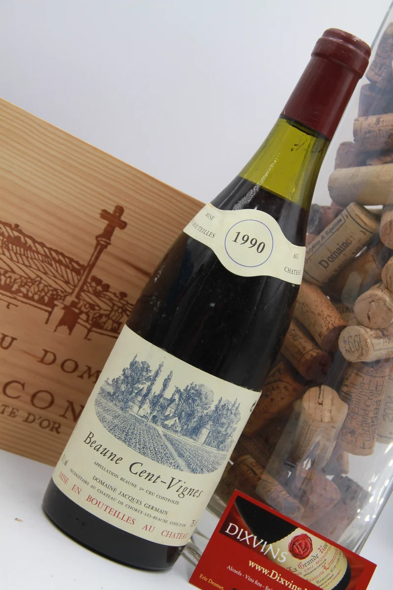 Beaune 1er Cru "Cent-Vignes" Domaine Jacques Germain (Château de Chorey) 1990