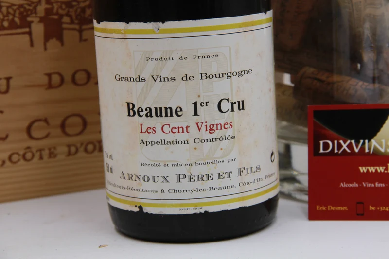 Beaune 1er Cru "Les Cent Vignes" – Domaine Arnoux Père et Fils. 1995