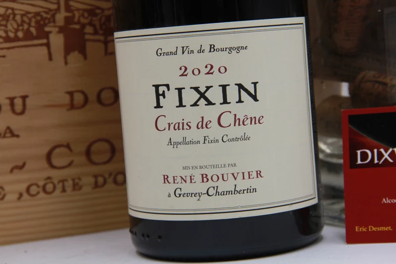 Fixin "Crais de Chène – Domaine René Bouvier . 2020