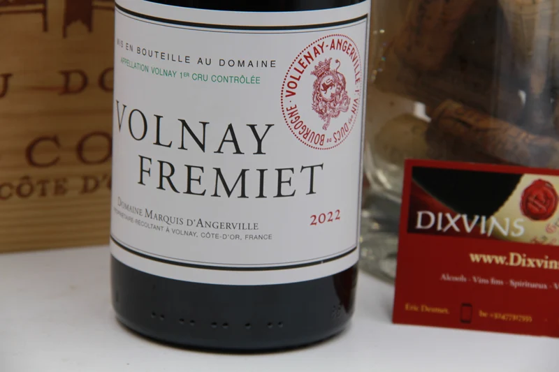 Volnay 1er Cru "Fremiet" – Domaine Marquis d'Angerville. 2022