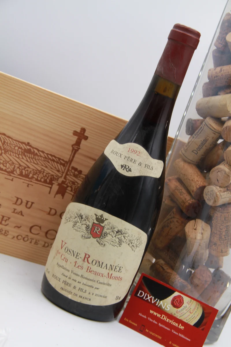 Vosne-Romanée 1er Cru "Les Beaux-Monts" Domaine Roux Père & Fils. 1992