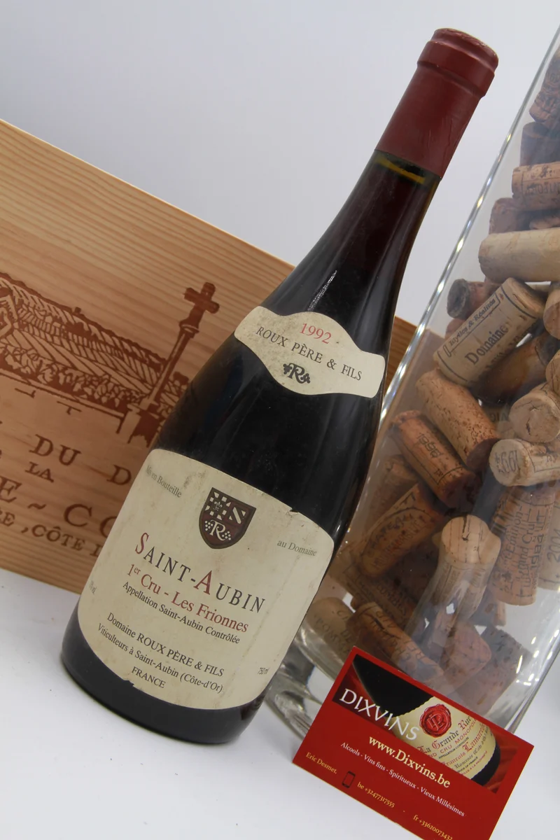 Saint-Aubin 1er Cru "Les Frionnes" – Domaine Roux Père & Fils. 1992