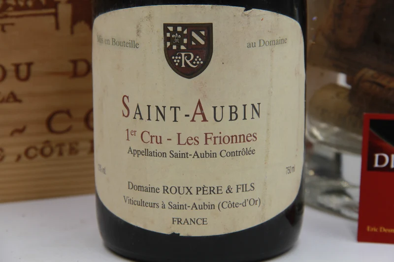 Saint-Aubin 1er Cru "Les Frionnes" – Domaine Roux Père & Fils. 1992