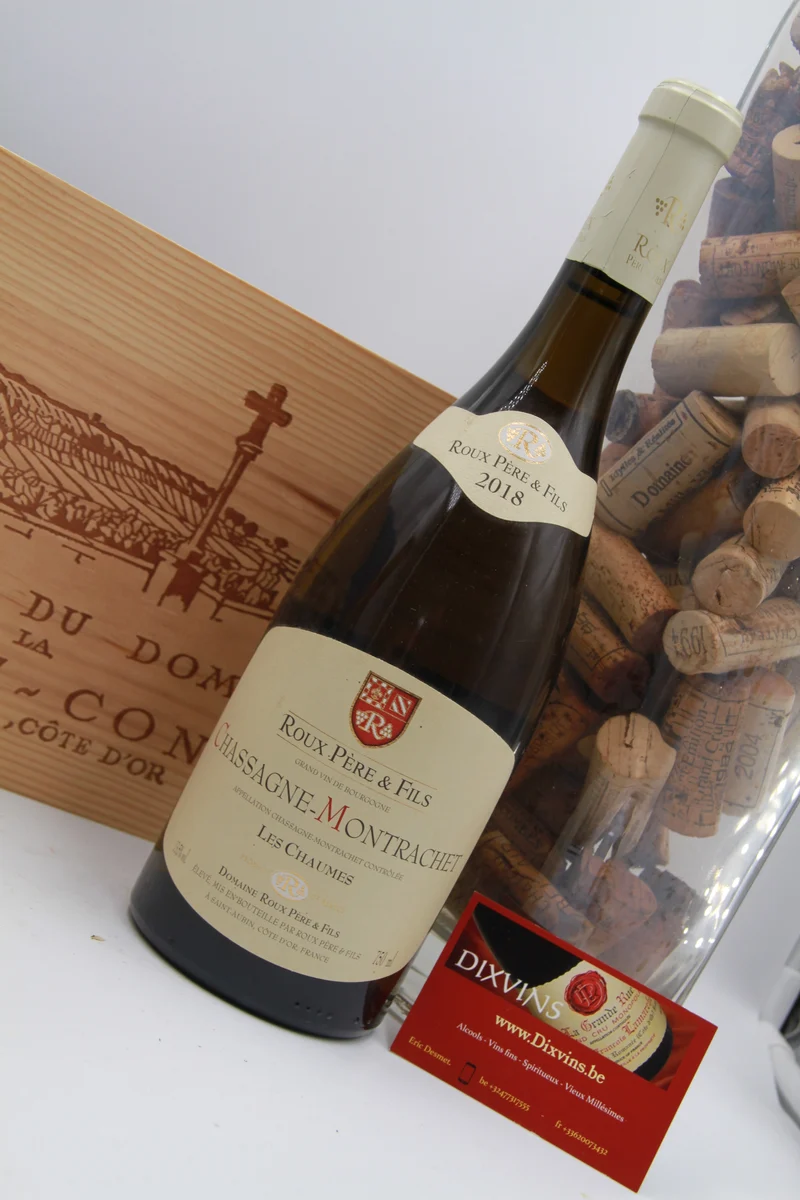 Chassagne-Montrachet "Les Chaumes" – Domaine Roux Père & Fils. 2018
