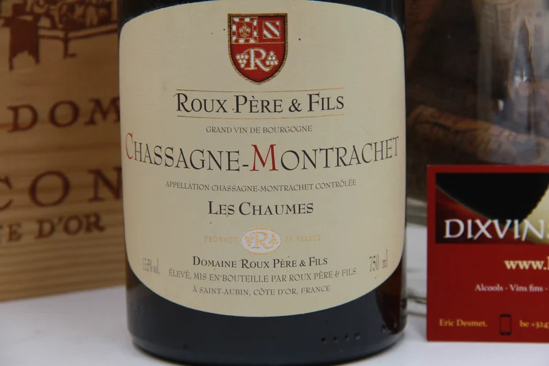 Chassagne-Montrachet "Les Chaumes" – Domaine Roux Père & Fils. 2018