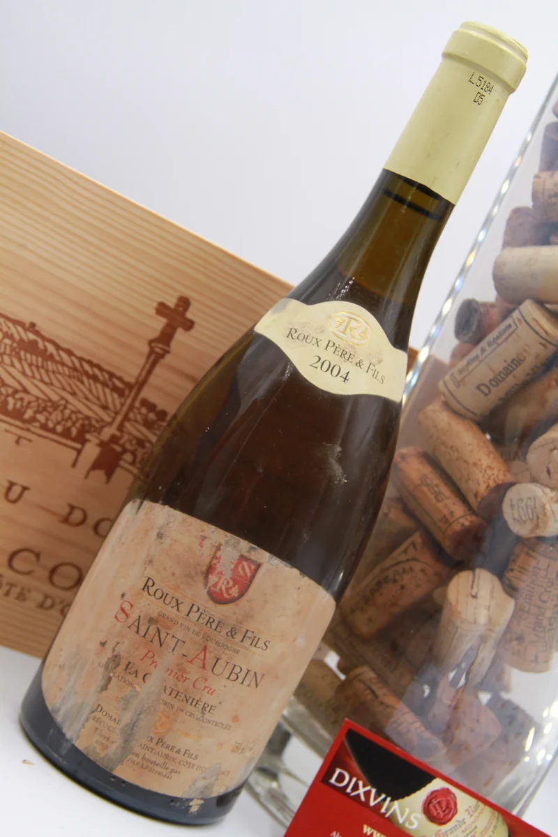 Saint Aubin 1er La Chatenière. Domaine Roux Père et Fils. 2004
