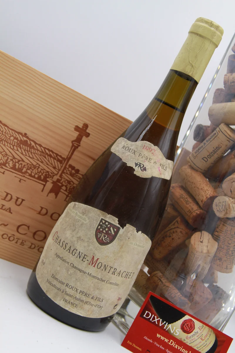 Chassagne Montrachet Domaine Roux Père et Fils. 1992