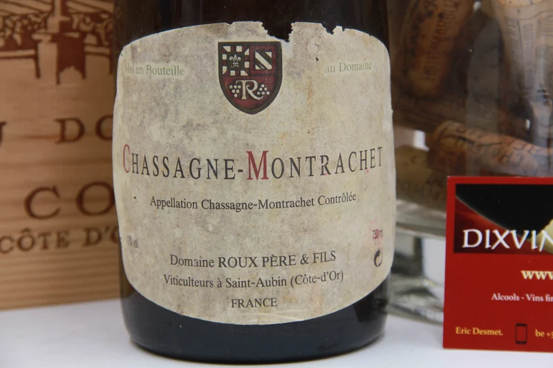 Chassagne Montrachet Domaine Roux Père et Fils. 1992