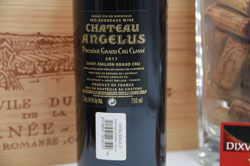 Château Angélus – Premier Grand Cru Classé Saint-Émilion. 2011