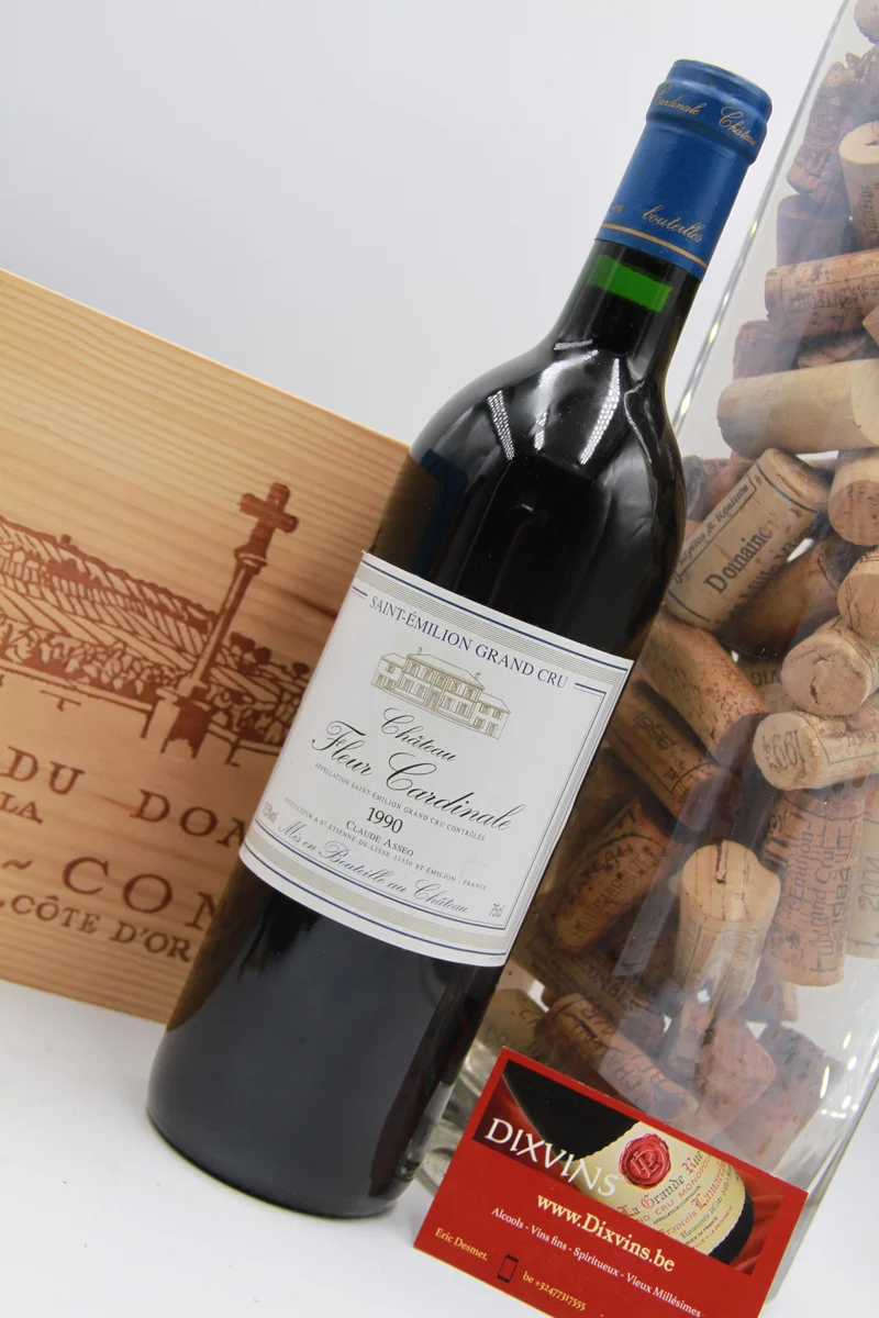 Château Fleur Cardinale – Saint-Émilion Grand Cru. 1990