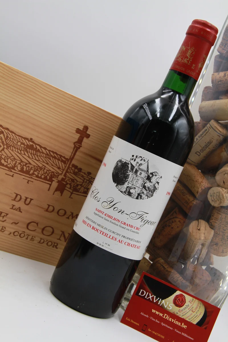 Clos Yon-Figeac – Saint-Émilion Grand Cru. 1996