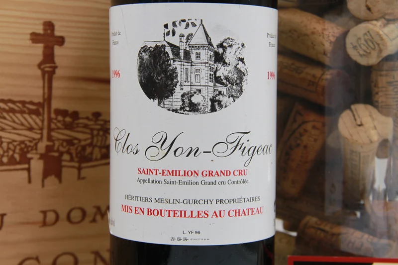 Clos Yon-Figeac – Saint-Émilion Grand Cru. 1996