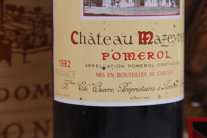 Château Mazeyres – Pomerol. 1982