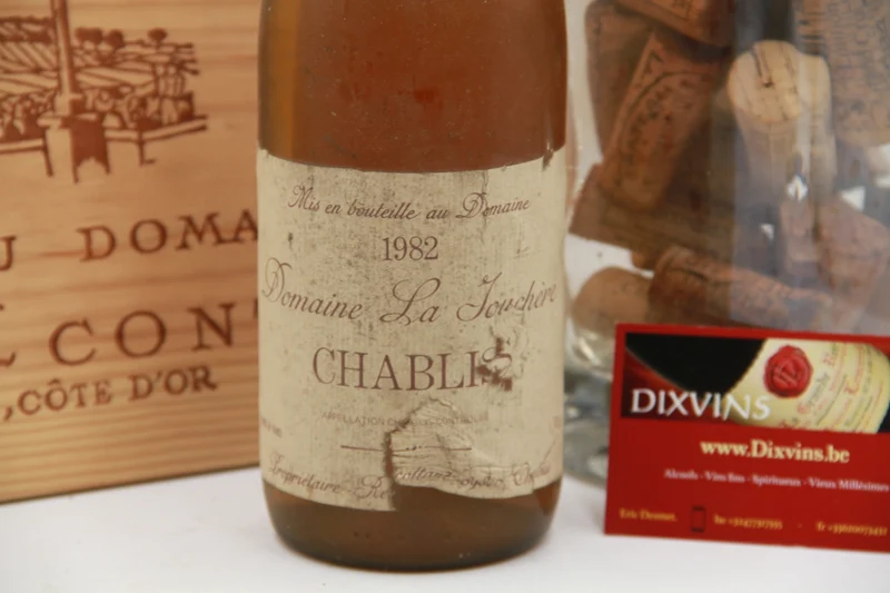 Chablis Domaine de la Jouchère. 1982