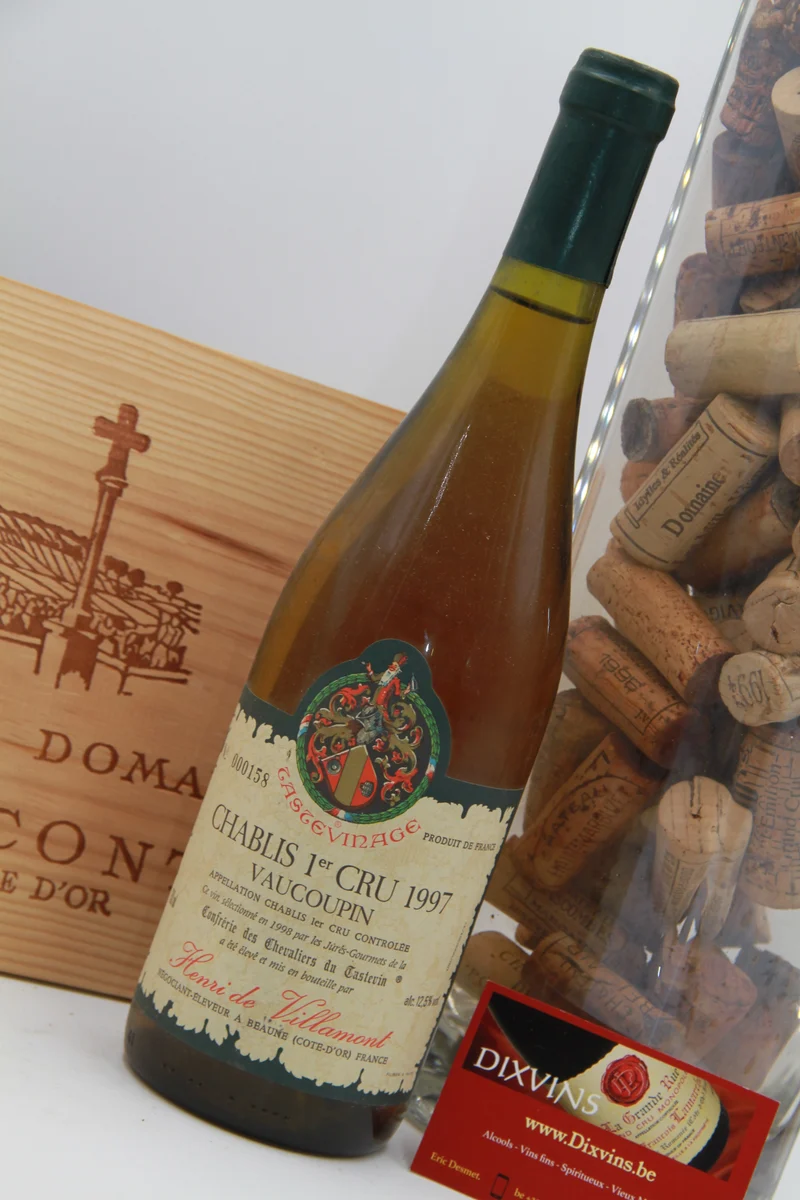 Chablis 1er Cru Vaucoupin Henri De Villamont 1997